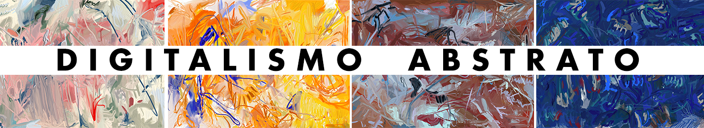 DIGITALISMO ABSTRATO - multicolor banner
